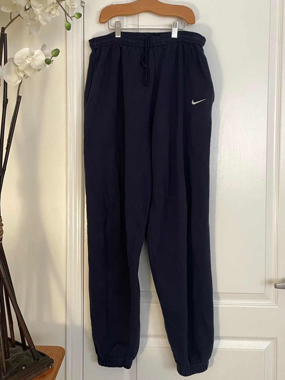 Nike - Navy Jogger Sweatpants